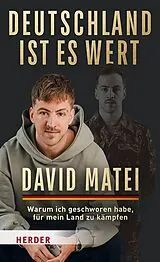 Kartonierter Einband Deutschland ist es wert von David Matei, Simon Biallowons