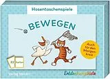 Textkarten / Symbolkarten Bewegen - Hosentaschenspiele von 