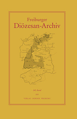 Fester Einband Freiburger Diözesan-Archiv, 140. Band 2020 von 