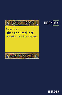 Fester Einband Über den Intellekt von Averroes