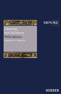 Fester Einband Policraticus von Johannes von Salisbury