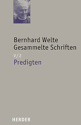 Fester Einband Predigten von Bernhard Welte