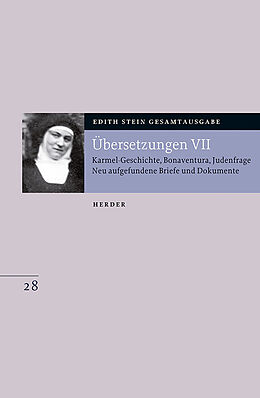 Fester Einband Übersetzungen VII von Edith Stein