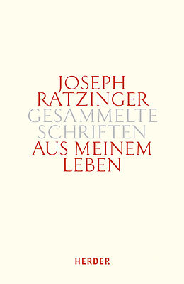 Fester Einband Aus meinem Leben von Joseph Ratzinger