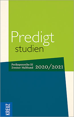 Fester Einband Predigtstudien 2020/2021 - 2. Halbband von 