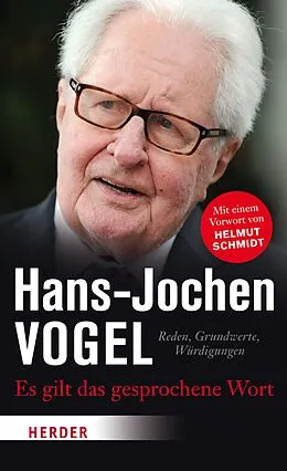 E-Book (epub) Es gilt das gesprochene Wort von Hans-Jochen Vogel
