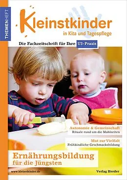 E-Book (pdf) Ernährungsbildung für die Jüngsten von Sigrid Fellmeth, Andrea Maier-Nöth, Katharina Naegele