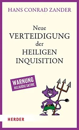 E-Book (pdf) Neue Verteidigung der Heiligen Inquisition von Hans Conrad Zander