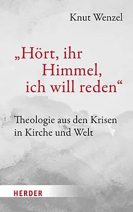 E-Book (pdf) "Hört, ihr Himmel, ich will reden" von Knut Wenzel
