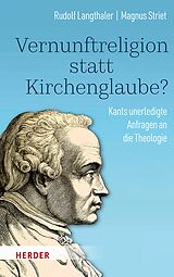 E-Book (pdf) Vernunftreligion statt Kirchenglaube? von Rudolf Langthaler, Magnus Striet