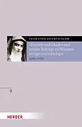 E-Book (pdf) "Freiheit und Gnade" und weitere Beiträge zu Phänomenologie und Ontologie von Edith Stein
