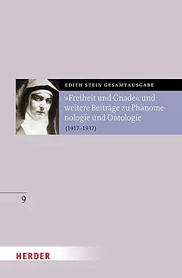 E-Book (pdf) "Freiheit und Gnade" und weitere Beiträge zu Phänomenologie und Ontologie von Edith Stein