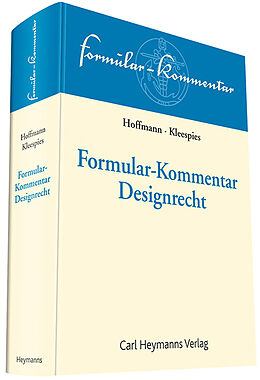 Fester Einband Formular-Kommentar Designrecht von Mathias Kleespies