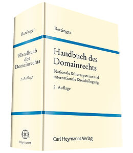 Fester Einband Handbuch des Domainrechts von 