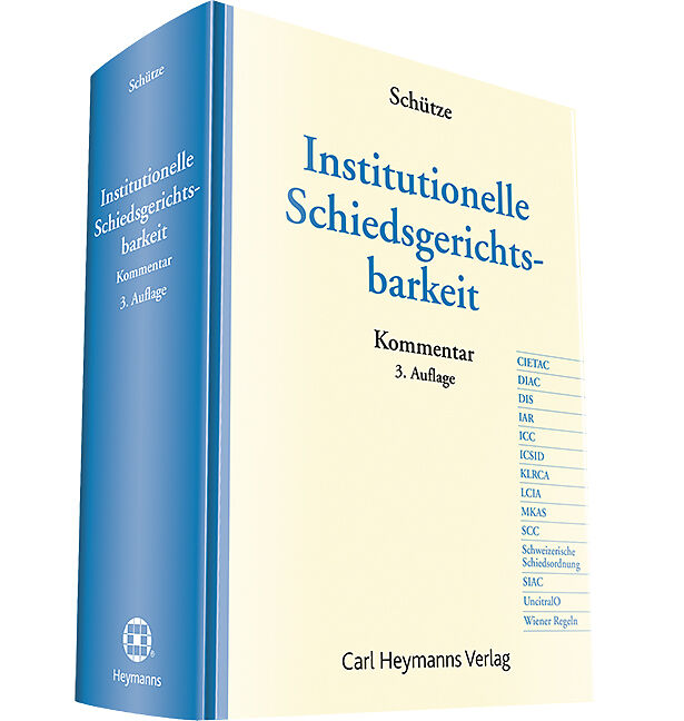 Institutionelle Schiedsgerichtsbarkeit