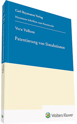 Fester Einband Patentierung von Simulationen von Vera Vallone