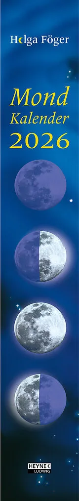 Spiralbindung Mondkalender 2026 von Helga Föger