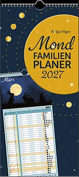 Kalender Mond-Familienplaner 2027 von Helga Föger