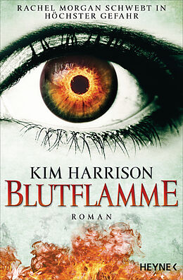 Kartonierter Einband Blutflamme von Kim Harrison