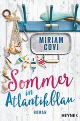 Kartonierter Einband Sommer in Atlantikblau von Miriam Covi