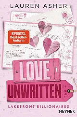 Kartonierter Einband Love Unwritten Lakefront Billionaires von Lauren Asher