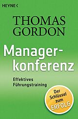 Kartonierter Einband Managerkonferenz von Thomas Gordon