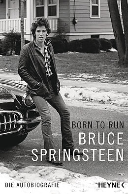 Kartonierter Einband Born to Run von Bruce Springsteen