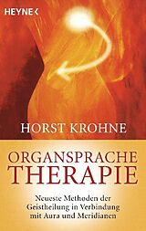 Kartonierter Einband Organsprache-Therapie von Horst Krohne