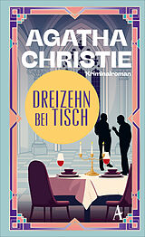Fester Einband Dreizehn bei Tisch von Agatha Christie