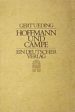 Fester Einband Hoffmann und Campe - Ein deutscher Verlag von Gert Ueding