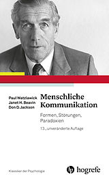 E-Book (epub) Menschliche Kommunikation von Paul Watzlawick, Janet Beavin, Don Jackson