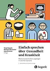 Kartonierter Einband Einfach sprechen über Gesundheit und Krankheit von