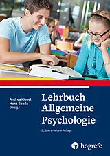 Fester Einband Lehrbuch Allgemeine Psychologie von 