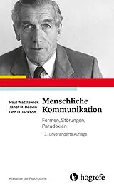 E-Book (pdf) Menschliche Kommunikation von Paul Watzlawick, Janet H. Beavin, Don D. Jackson