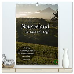 Kalender Neuseeland - Ein Land steht Kopf (hochwertiger Premium Wandkalender 2025 DIN A2 hoch), Kunstdruck in Hochglanz von Alexandra Burdis