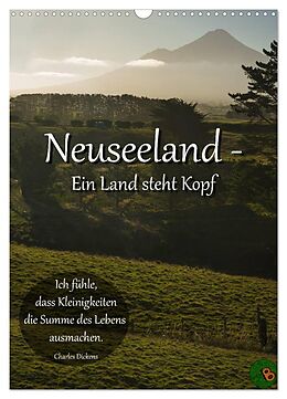 Kalender Neuseeland - Ein Land steht Kopf (Wandkalender 2025 DIN A3 hoch), CALVENDO Monatskalender von Alexandra Burdis