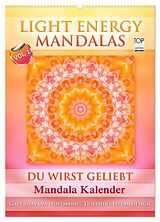 Kalender Light Energy Mandalas - Kalender - Vol. 1 (Wandkalender 2025 DIN A2 hoch), CALVENDO Monatskalender von Gaby Shayana Hoffmann