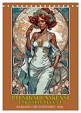 Kalender Illustrationskunst der Belle Époque (Tischkalender 2026 DIN A5 hoch), CALVENDO Monatskalender von Werner Braun