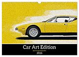 Kalender Car Art Edition Sportwagenlegenden (Wandkalender 2026 DIN A3 quer), CALVENDO Monatskalender von mquadrat media GbR