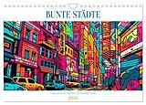 Kalender Bunte Städte (Wandkalender 2026 DIN A4 quer), CALVENDO Monatskalender von Tim Alberts