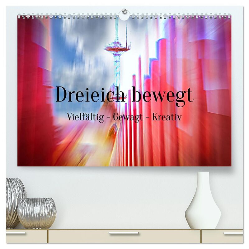Dreieich bewegt (hochwertiger Premium Wandkalender 2026 DIN A2 quer), Kunstdruck in Hochglanz