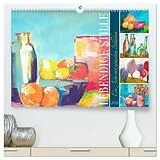 Kalender Lebendige Stille - Ein Jahr mit gemalten Stillleben (hochwertiger Premium Wandkalender 2026 DIN A2 quer), Kunstdruck in Hochglanz von Michaela Schimmack