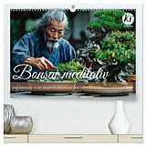 Kalender Bonsai meditativ (hochwertiger Premium Wandkalender 2026 DIN A2 quer), Kunstdruck in Hochglanz von Kerstin Waurick