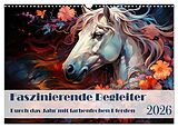 Kalender Faszinierende Begleiter (Wandkalender 2026 DIN A3 quer), CALVENDO Monatskalender von Ally Bee