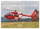 Kalender Rettungshubschrauber in Action (Wandkalender 2026 DIN A2 quer), CALVENDO Monatskalender von Matthias Merz