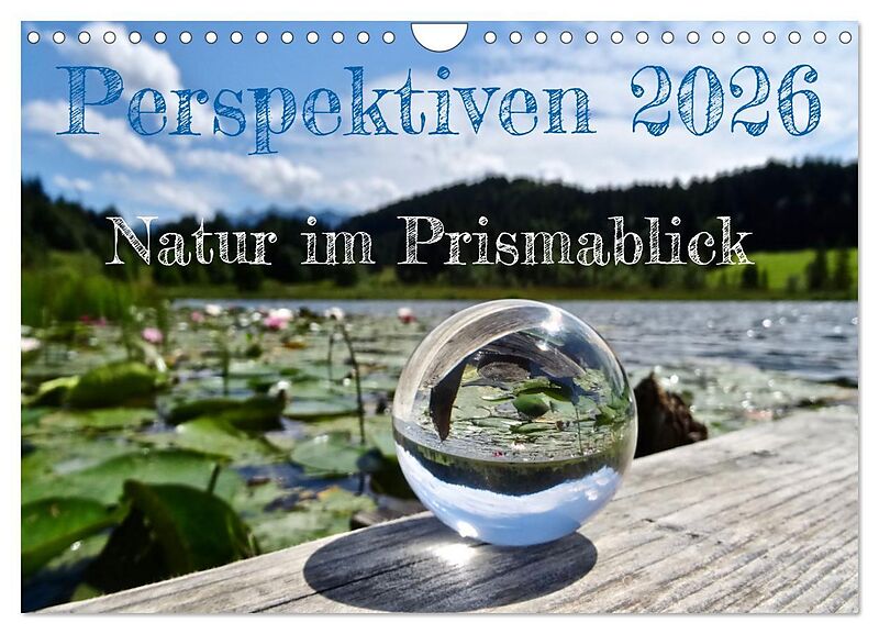 Perspektiven 2026 - Natur im Prismablick (Wandkalender 2026 DIN A4 quer), CALVENDO Monatskalender