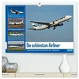 Kalender Die schönsten Airliner (hochwertiger Premium Wandkalender 2026 DIN A2 quer), Kunstdruck in Hochglanz von Jakob Otto