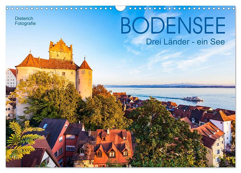 BODENSEE Drei Länder - ein See (Wandkalender 2026 DIN A3 quer), CALVENDO Monatskalender