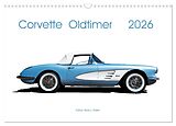 Kalender Corvette Oldtimer 2026 (Wandkalender 2026 DIN A3 quer), CALVENDO Monatskalender von Alois J. Koller