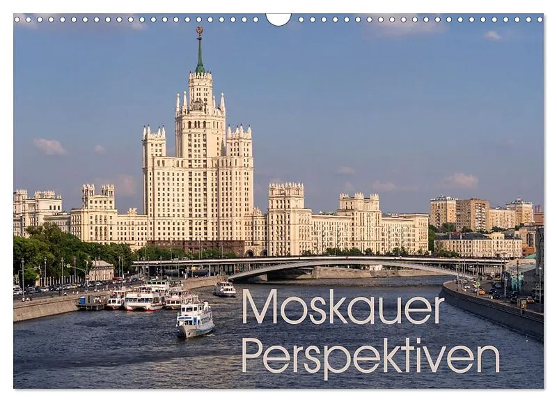 Moskauer Perspektiven (Wandkalender 2026 DIN A3 quer), CALVENDO Monatskalender
